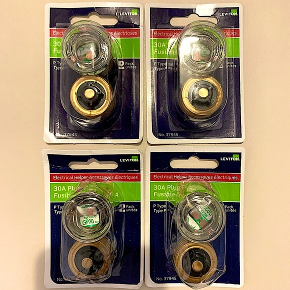 Leviton 37945 Electric Fuse 30A - 125V AC, 2 pack - Picture 3 of 3